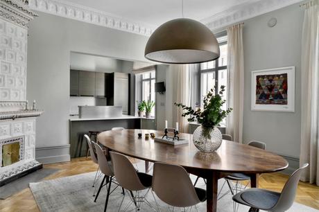 Como decorar un salon irregular.