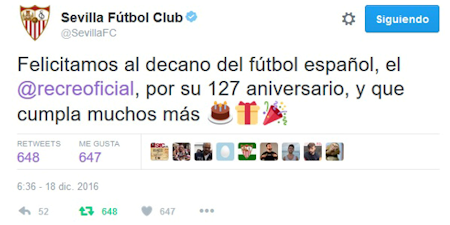 NUEVA FECHA FUNDACIONAL DEL RECREATIVO DE HUELVA