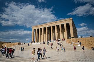 Anitkabir. El mausoleo de Mustafa Kemal Ataturk, fundador y primer presidente de la República de Turquía Viajes_Fotografia_Turquia