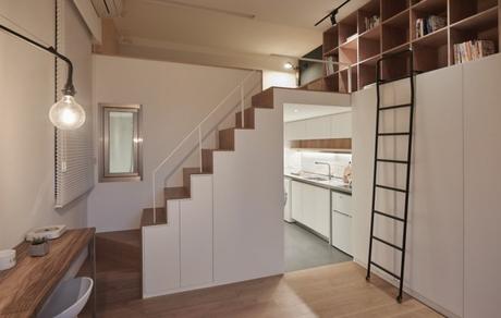 Apartamento minúsculo de 22 m² en Taiwan
