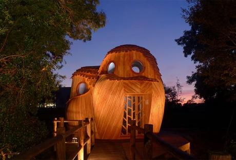 CABAÑAS EN FORMA DE BUHO PARA CONECTAR CON LA NATURALEZA CABAÑAS EN FORMA DE BUHO PARA CONECTAR CON LA NATURALEZA