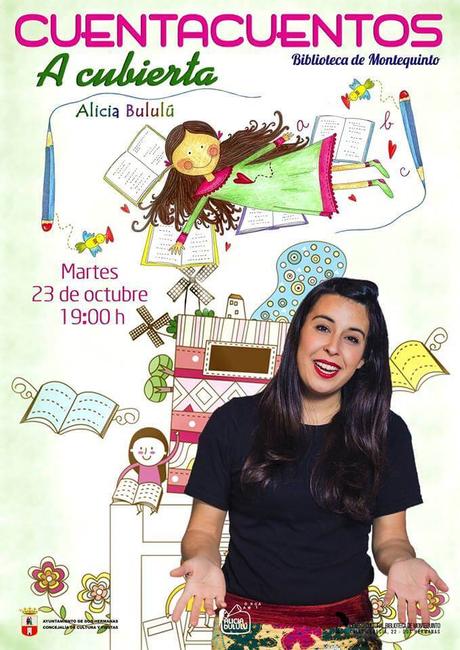 Las Bibliotecas Cuentan “A cubierta” con Alicia Bululú Las Bibliotecas Cuentan “A cubierta” con Alicia Bululú