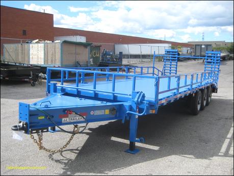 4 Luxury Deck Over Bumper Pull Trailer