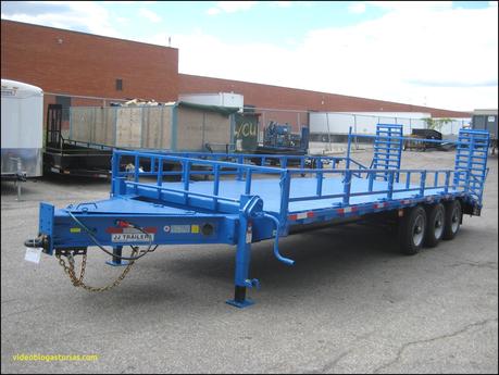 4 Luxury Deck Over Bumper Pull Trailer