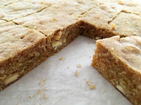 Pumpkin blondies