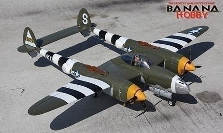 5 Ch Blitzrcworks California Cutie P 38 Lightning V2 Rc Warbird Airplane Radio Controlled Military Plane