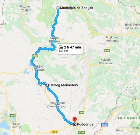 Guía de viaje Croacia-Montenegro - Ruta en coche
