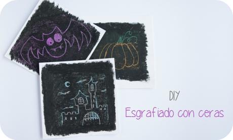 DIY: Esgrafiado con ceras