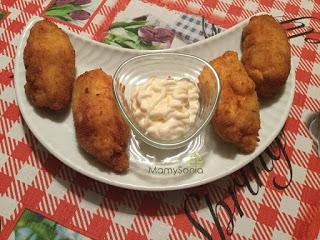 CROQUETAS DE JAMÓN DE YORK Y LONCHAS DE QUESO EN THERMOMIX Y TRADICIONAL