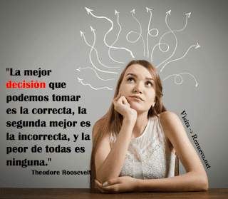 La indecisión no es buena para nada La indecisión no es buena para nada