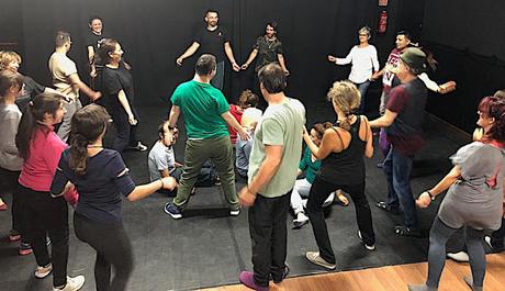 Primera clase en el CIAM, centro inclusivo de artes múltiples, por manu medina