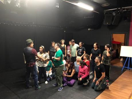 Primera clase en el CIAM, centro inclusivo de artes múltiples, por manu medina