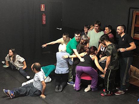 Primera clase en el CIAM, centro inclusivo de artes múltiples, por manu medina