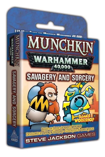 Savagery and Sorcery para Munchkin 40K anunciado