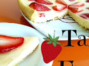Receta tarta masa quebrada casera,con crema fresas