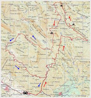 La Foz-Piedrafita-Los Fitos-La Becerrera de San Pedro-La Carasca-Vega Llagos