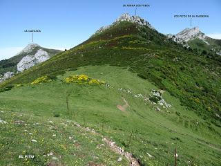 La Foz-Piedrafita-Los Fitos-La Becerrera de San Pedro-La Carasca-Vega Llagos