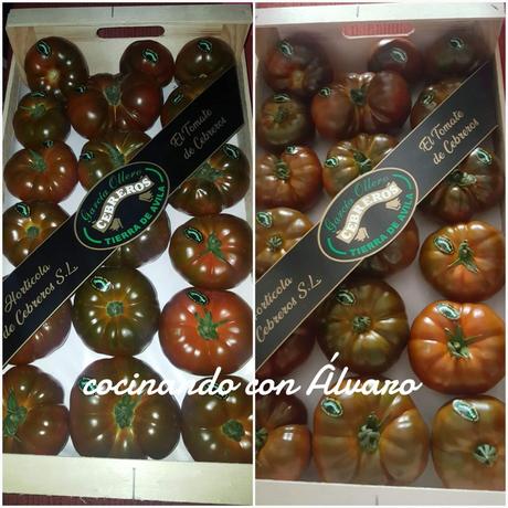 Ensalada de Tomate, aguacate y cebolla