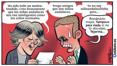 Pascual Sala dice “no” al delito de rebelión.  Una escoba o unos diplomas dicen 'no' al Borbón. Y el rey baja al metro Sol y sube al teatro Campoamor.