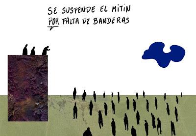 Pascual Sala dice “no” al delito de rebelión.  Una escoba o unos diplomas dicen 'no' al Borbón. Y el rey baja al metro Sol y sube al teatro Campoamor.