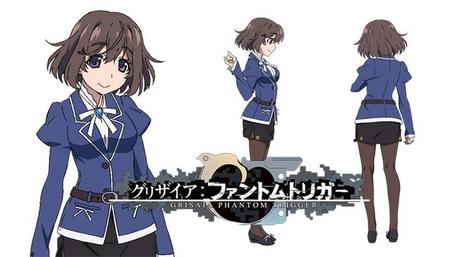 El anime Grisaia: Phantom Trigger anuncia lo diseños de personajes