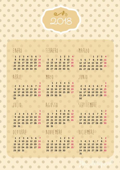 calendarios-2018-gratis-imprimir-vainilla