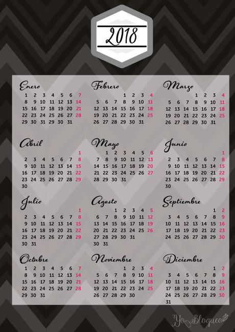 calendarios-2018-gratis-imprimir-negro