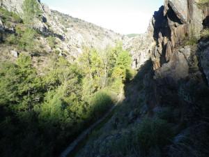 El cañón del río Vallosera
