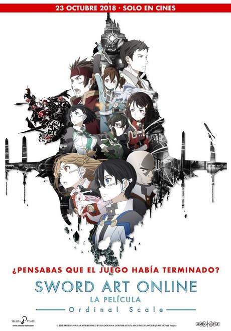 Estreno en cines de ‘Sword Art Online: Ordinal Scale’, la película Estreno en cines de ‘Sword Art Online: Ordinal Scale’, la película