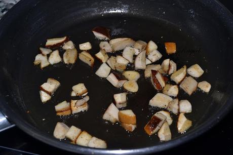 Espaguetis con salsa de boletus