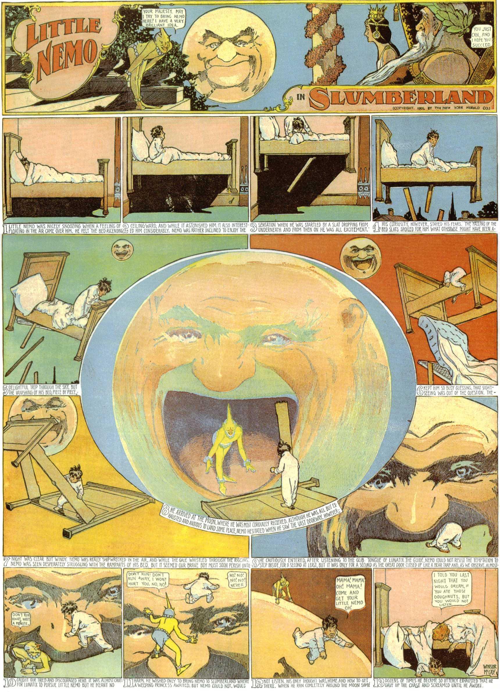little nemo in slumberland by winsor mccay little nemo in slumberland by winsor mccay