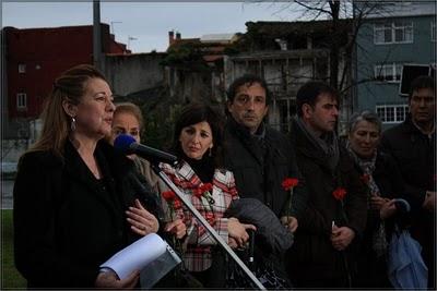 Pilar Manjón reinauguró la plaza dedicada al 11-M