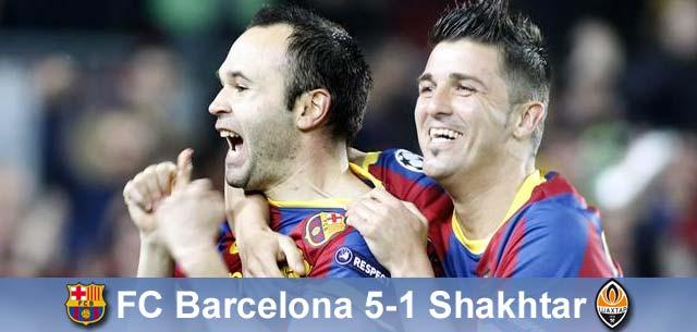 \'Manita\' al Shakhtar... y un pie en \'semis\'