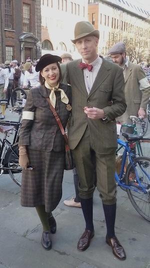 Tweed Run de Londres, La elegancia viaja en dos ruedas