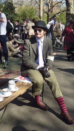 Tweed Run de Londres, La elegancia viaja en dos ruedas