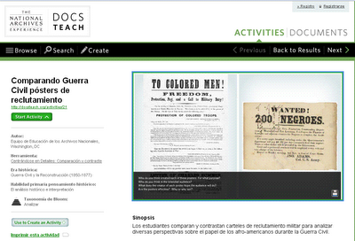 Crea actividades online para el área de Historia