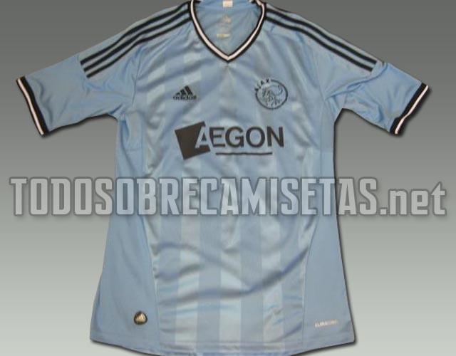 Nuevas camisetas (local y visitante) Adidas del Ajax; temporada 2011-2012