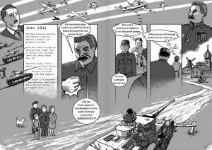 La vida de Yuri Gagarin, en cómic