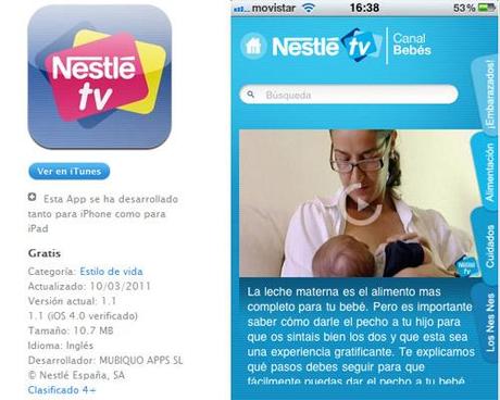 Canal de televisión Nestlé