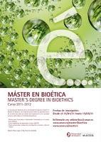 MÁSTER DE BIOÉTICA