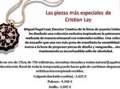 Cristian Lay. Presenta novedosa Colección Especial milesimas.