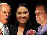 ONPE AL 94.023%: HUMALA 31.704%, KEIKO 23.468% Y PPK 18.601%