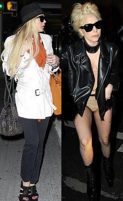 Confunden a Lindsay Lohan con Lady Gaga