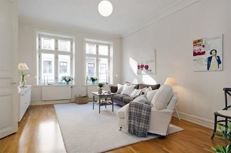 vintage y country en la decoracion sofa blanco shabby chic papel de pared tonos suaves estilo nórdico estilo minimalista en interiores diseño escandinavo delikatissen blog decoración pisos pequeños decoración en blanco decoración de interiores cocina moderna cocina blanca cestillos para revistas 