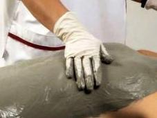 fangoterapia: barro propiedades sobre piel
