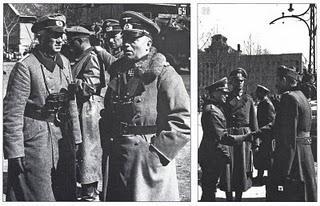 Los panzer ruedan por las calles de Belgrado - 13/04/1941.