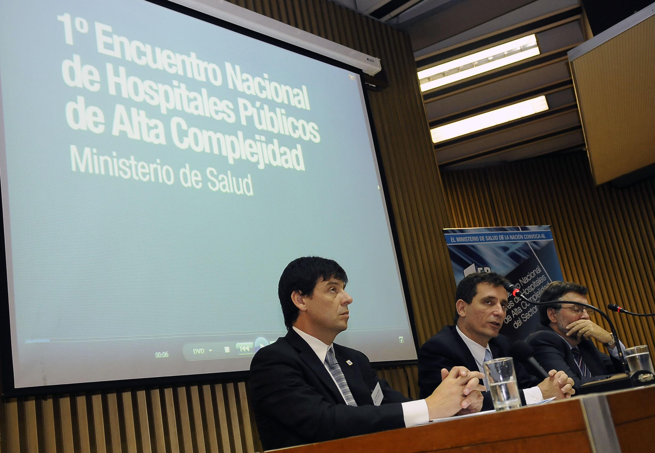 Comenzo reunion de hospitales publicos de alta complejidad.