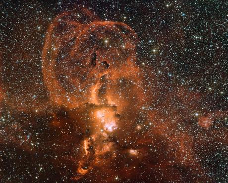 Fuegos artificiales de una estrella que muere Fuegos artificiales de una estrella que muere