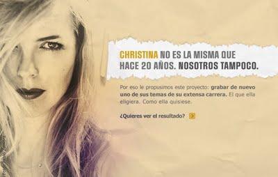 A propósito de Christina Rosenvinge y su proyecto con Hotmail