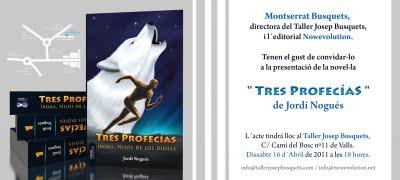 Nueva presentación de Jordi Nogués, esta vez en Valls, po...